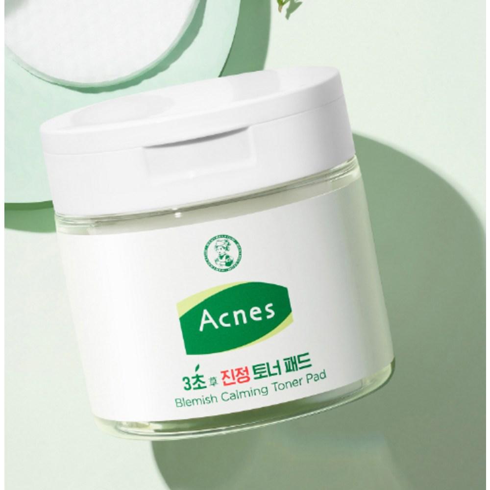 Acnes 3 second soothing toner pad 160ml, 70 pieces