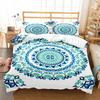 Комплект покрывала Бохо Постельное белье Взрослые Дети Зимние комплекты пододеяльников Полный Квин Король Комплект для спальни Домашний текстиль Housse De Couette