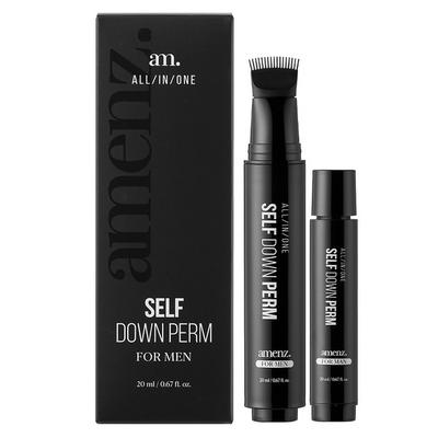 В комплект входит сменный блок для самозавивки волос All-in-One Self Down Perm от Aman, 1 шт., 40 мл