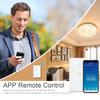 Tuya Smart Life WiFi светодиодный переключатель света приложение 433RF Alexa голосовой пульт дистанционного управления сенсорный переключатель совместимый нейтральный провод \ без нейтрального провода