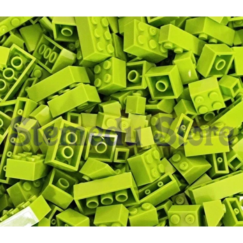 125 г Набор Строительных Кубиков Большой Упаковкой Сортировка по Цветам Кубики Блоки Пластины Игрушки Мелкие Частицы Совместимые с Крупными