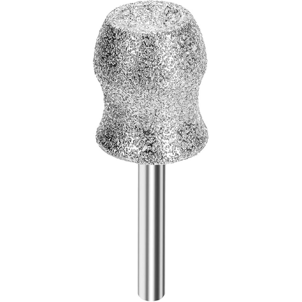 for Dremel Dog Nail Grinder - Diamond Bits Attachment for Dog Nail - 1/8'' Painless Nail Grinder Bits Won't Pull Hair or Get Hot for Large Medium