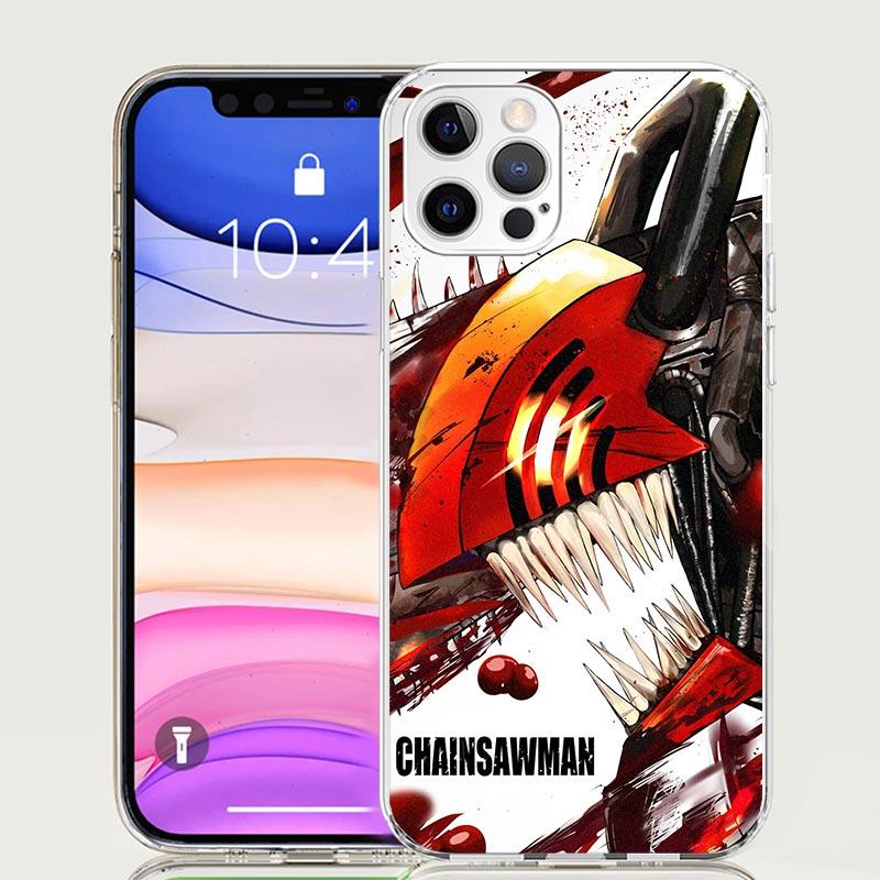 Чехол для телефона Denji из Chainsaw Man для Apple iPhone 17 Air 16 15 Plus 14 + 13 Mini 12 11 Pro Max 7 8 SE 16Max Мягкий чехол Coq