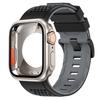 Silicone Band PC Case+Strap Screen Protective Cover for Watch 11 10 9 8 7 6 SE3 46mm 44mm 45mm Change To Ultra 3/2 49mm