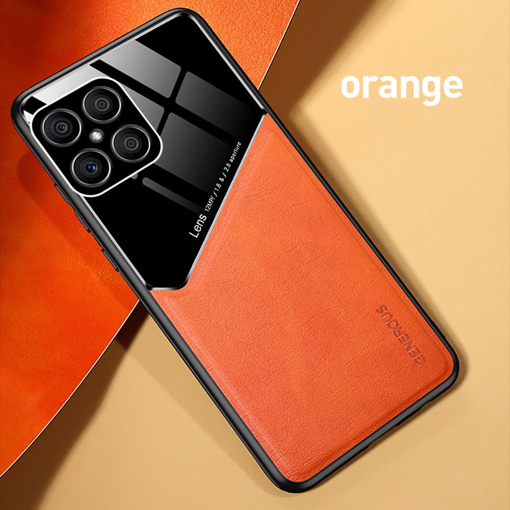 Чехол для Honor X8 с кожаной текстурой, автомобильный магнитный чехол для телефона Honer Honor Xonor X8 X 8 HonorX8 2022, 6,7 дюйма; Противоударный чехол на заднюю крышку