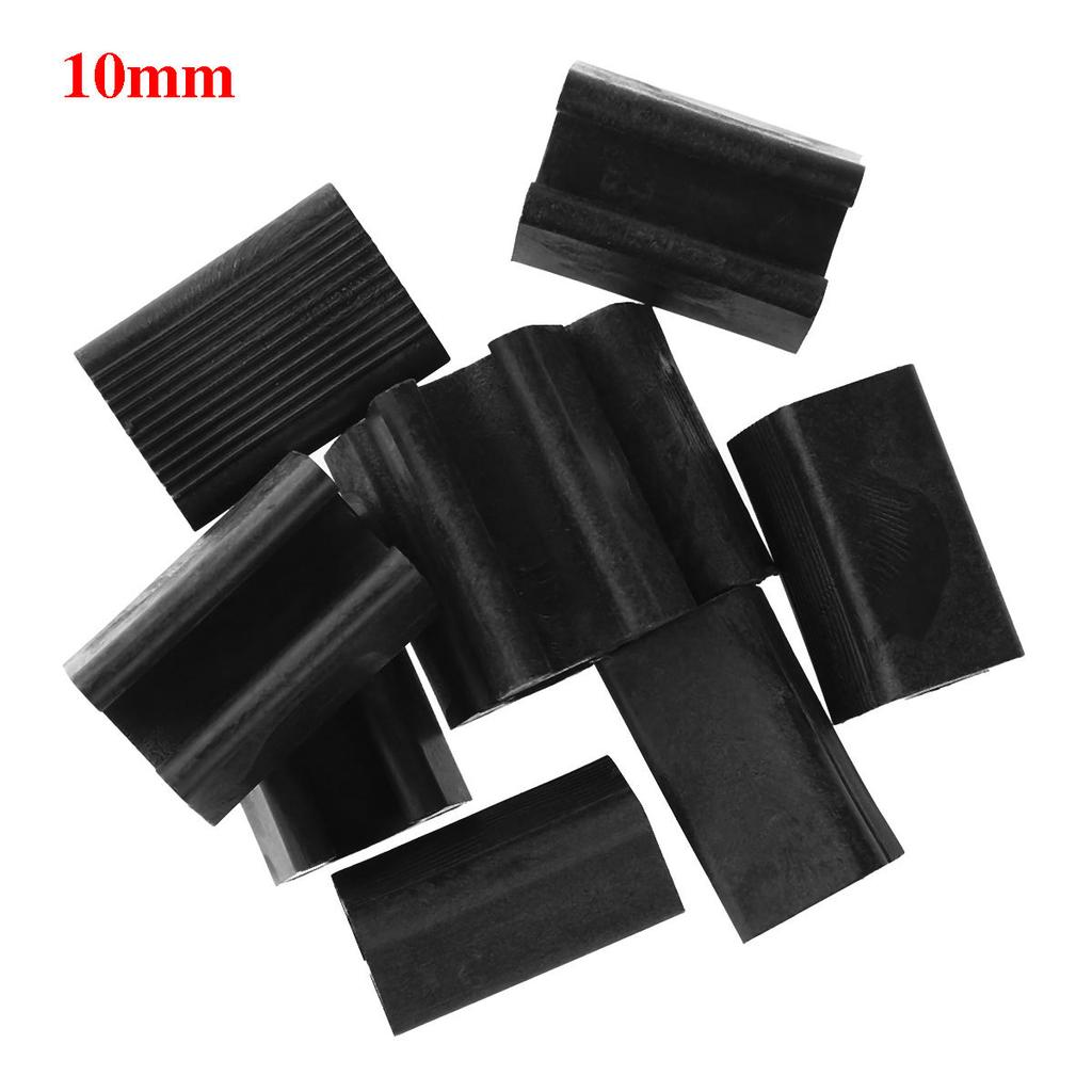 10 шт. U-образные нескользящие ножки для офисного стула, подушечки для трубок, табурет, чехлы для подушек с отверстием для ног, стальные зажимы для труб, защитные накладки на пол