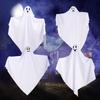 Halloween Hanging Ghost Spooky LED Light Up Battery Operated Flying Ghost Outdoor Decoration for Haunted House Party Prop