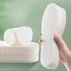 10 Pairs Antibacterial and Deodorizing Disposable Insoles for Women Sweat-absorbing and Breathable Summer Sock-free Insoles