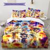 Постельное белье с узором Dragon Ball Super, Комплект одеяло, Пододеяльник, Наволочка, Домашний подарок на день рождения (1 пододеяльник + 2 наволочки, без наполнителя)
