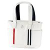Collaboration Round Tote Bag [Titleist] Mercedes-Benz (White)