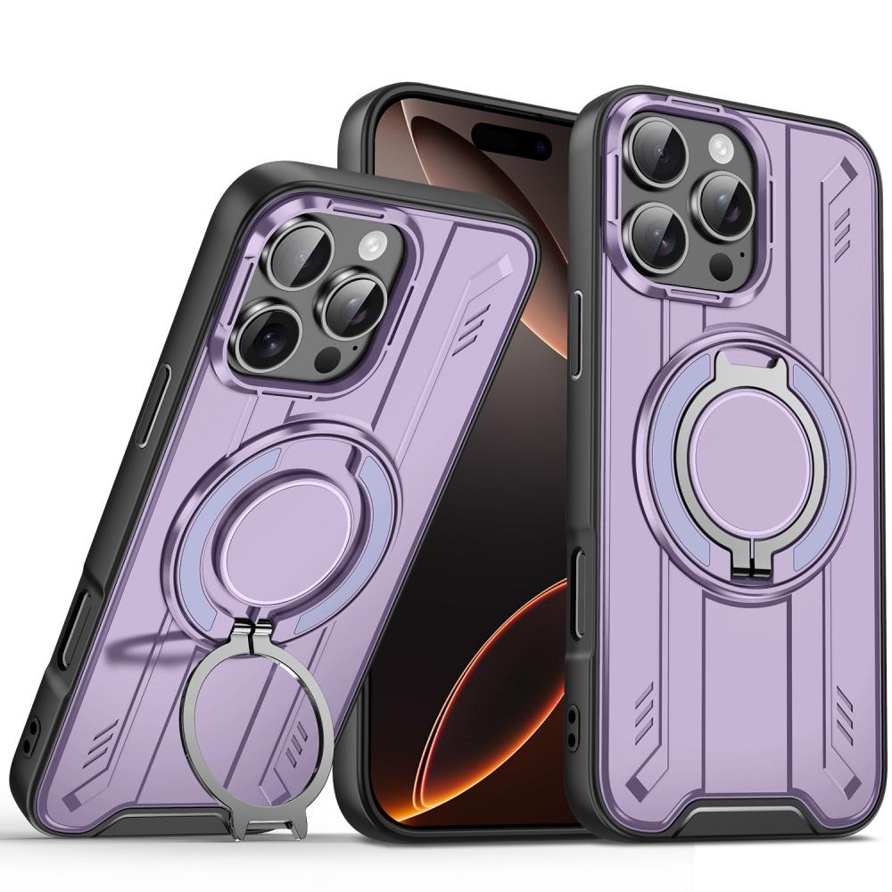 Luxury 360° Metal Ring Stand Phone Case for for iPhone 16 15 14 13 12 Pro Max 11 Armor Shockproof Phone Case Cover