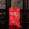 Year of the Horse Silk Brocade Red Envelopes with Hot Stamping Embroidery for Weddings and New Year