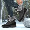 Women's Winter Snow Boots Super Warm High Top Big Size Hiking Boots High Quality Waterproof Leather Outdoor Sneakers Size 38-46