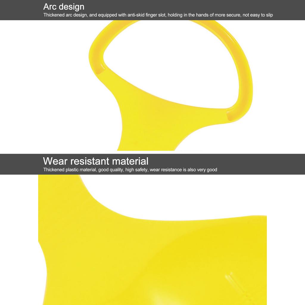 Snow Sled Board Outdoor Winter Plastic Skiing Boards Snowboard Sled Luge for Kid