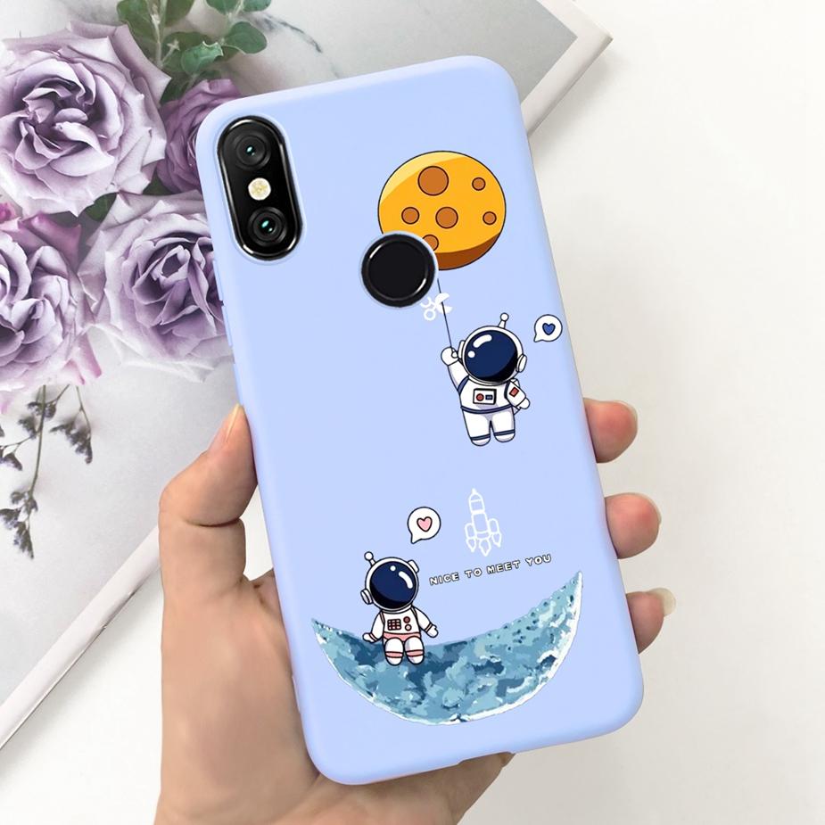For Xiaomi Redmi 6 Pro Case Cute Dinosaur Cartoon Cover Soft Silicone Phone Case For Xiaomi Redmi Note 6 Pro Note6 Fundas Bumper