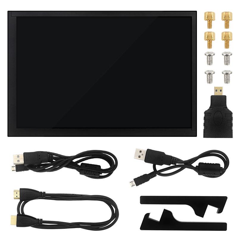 Raspberry Pi 4B 10.1'' IPS HDMI Touchscreen Display with Backlight Adjustment