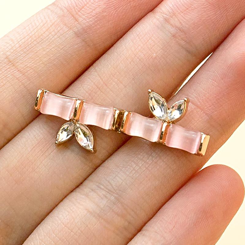 4 шт. пряжка из бамбукового узла в старинном стиле с бриллиантами, модные аксессуары для костюмов в китайском стиле, металлическая лягушка кошачий глаз