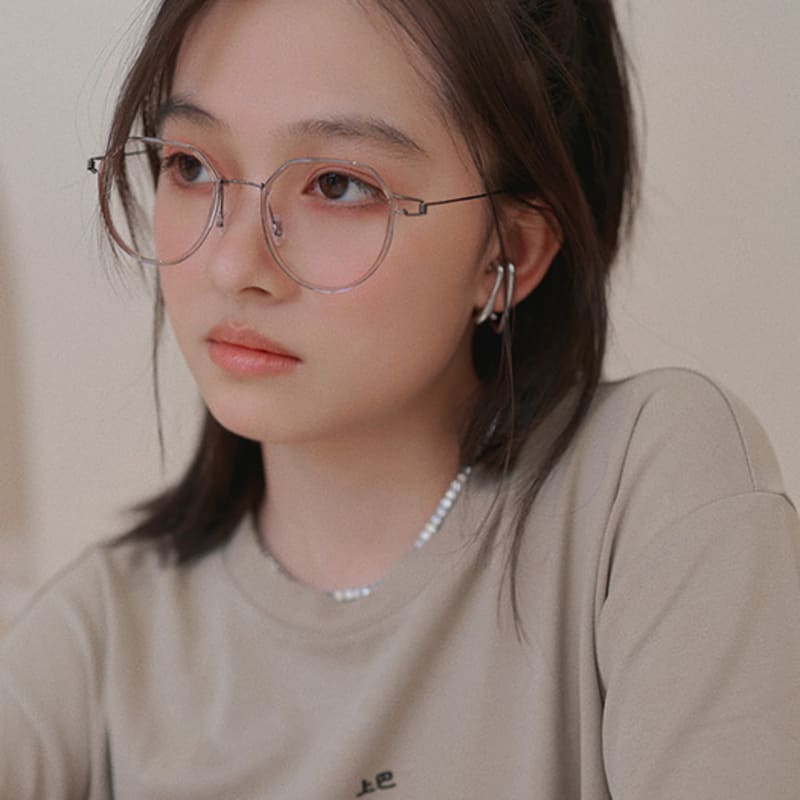 LOOKING4U Neo Retro 2254 Ultralight No-Screw Glasses Frame Tint Brown