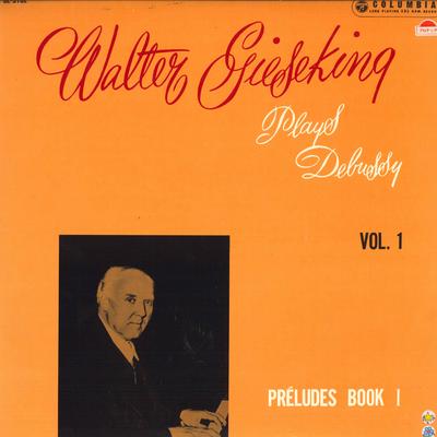 Виниловая пластинка WALTER GIESEKING - Прелюдии Дебюсси Том 1 OL3182 COLUMBIA 1961 Япония Классика Б/у