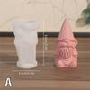 Новый 4/1 шт. Рождественский гном свеча силиконовая форма 3D Санта-Клаус гипсовые смоляные формы мыло лед выпечка инструменты для украшения дома подарки