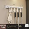 Shelf Wall-mounted Spice Storage Rack Kitchen Acceesories Rack Kitchen Knife Holder Hanging Hook Shelf Rack Organizer