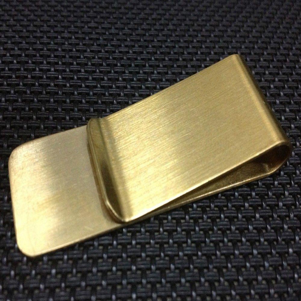 Зажим для удостоверения личности кредитной карты, металлический зажим, держатель для банкнот, тонкий карманный зажим для денег, кошелек, зажим для денег, мужской кошелек