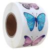 500Pcs Label Stickers Round Sticker Roll Colorful Butterfly Flowers Stickers  Party
