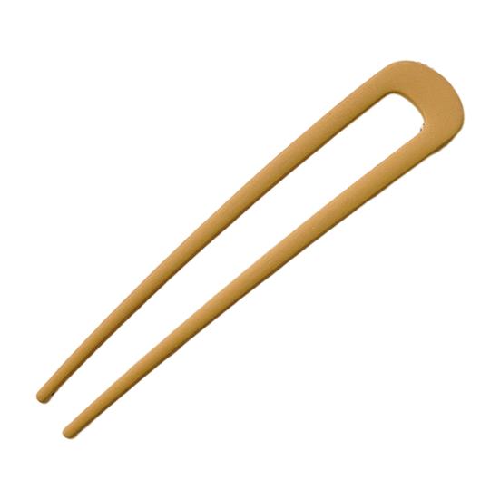 Французская палочка для волос U-образной формы, большая заколка для густых длинных волос, металлическая шпилька, декоративная надежная фиксация, держатель для пучка