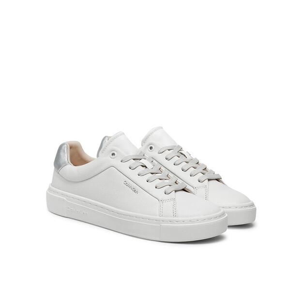 Calvin Klein Cupsole Lace Up W/Ml Sneakers HW0HW02288 White