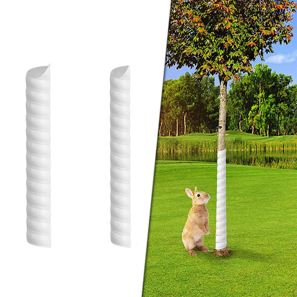 2 Pack Portable Heavy Duty Tree Trunk Protectors, Protect From Deer, Animals, Lawn Mowers, String