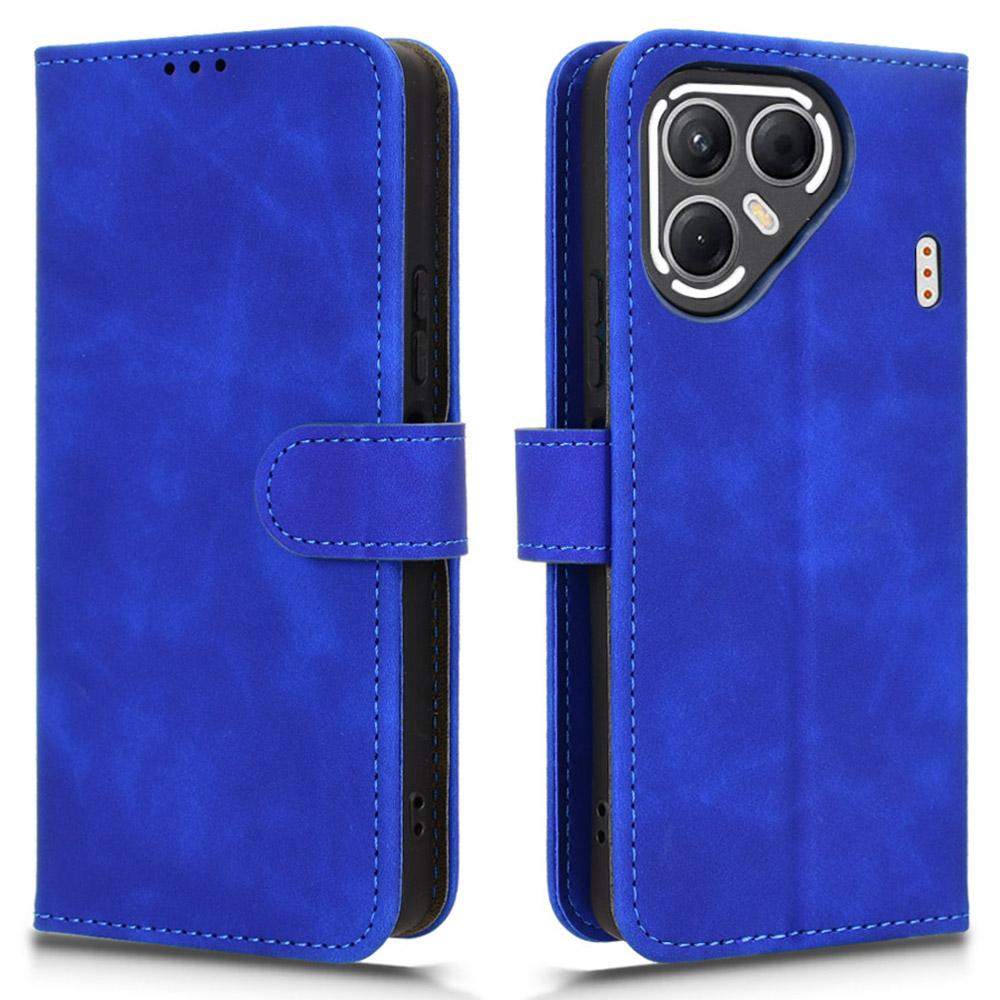 For TECNO Pova 7 5G Leather Case Skin Feel Anti Drop Wallet Flip Phone Cover