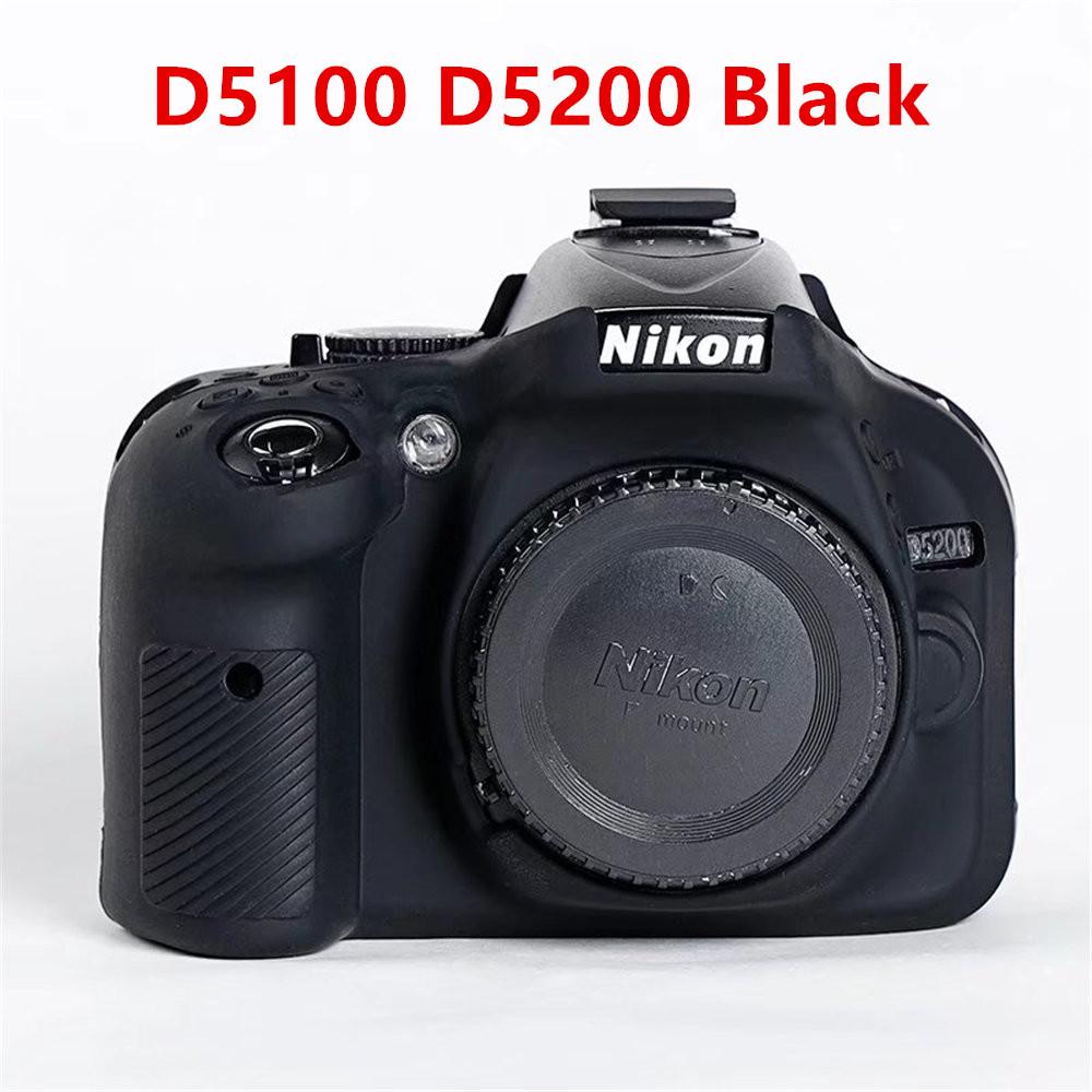 Мягкий силиконовый чехол для корпуса для Nikon D750 D780 D7000 D850 D810 D7500 D600 D610 D5100 D5200 D7200 D5500 D5600 D3300 D3400 D3500