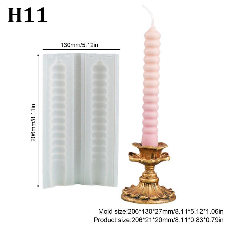 1 шт. спиральная коническая форма для свечей, коническая форма для изготовления свечей своими руками, силиконовая форма для свечей, форма для изготовления свечей, поворотная форма для свечей, силиконовая форма для свечей