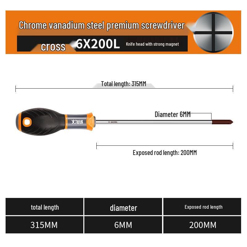 Магнитная отвертка промышленного класса: Phillips, Прямой шлиц, Малый Torx, Сверхтвердый
