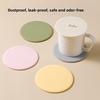 Силиконовая крышка для чашек, гибкие крышки для кружек, крышка для горячей чашки, подставка для кофе и чая, термостойкая подставка, пыленепроницаемые крышки для чашек
