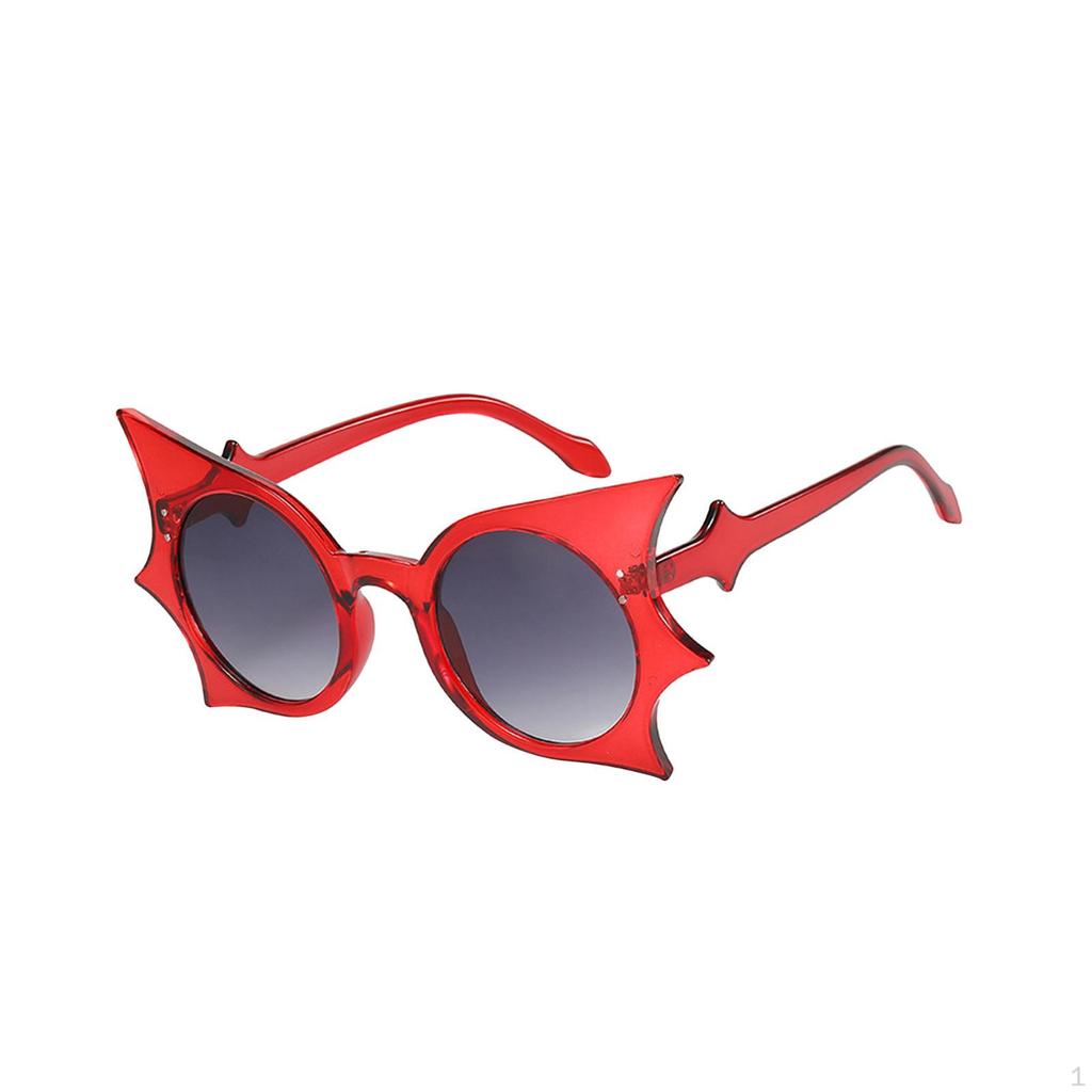 Bat Shape Sunglasses Eyeglasses Lightweight Costume Accessories Irregular Sun Glasses Eyewear for