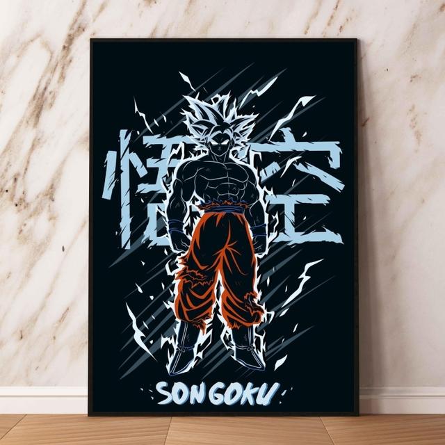 Холст HD принты Son GokuKaKaRot друзья подарки настенное искусство декоративные картины классические картины