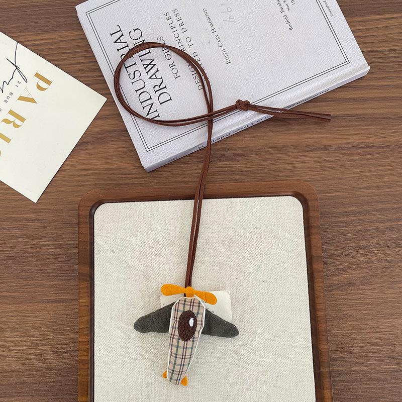 Корейское ручное детское ожерелье с кулоном в виде мультяшного животного