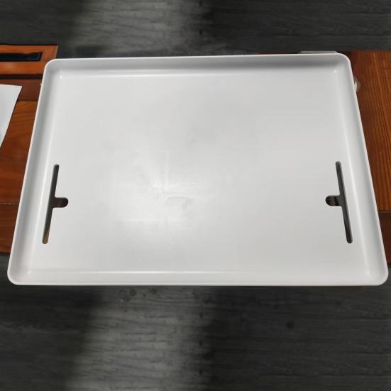 Прикроватная полка, прочный подвесной прикроватный лоток для хранения, съемный пластиковый стеллаж для хранения для общежития, дома, спальни