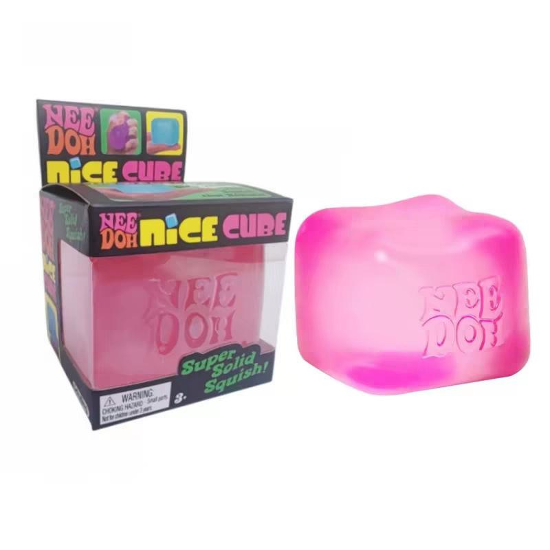 Сенсорная игрушка Needoh Nice Cube: Игрушка-антистресс / Кубик-антистресс, 4 унции