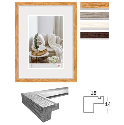 Деревянные рамы для фотографий Hygge из МДФ разных размеров и цветов.