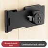 Cabinet & Refrigerator Anti-Theft Password Lock - No Drilling Required, Dual Open & File Cabinet Compatibility
