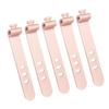 5PCS Reusable Cable Organizer Earphone Clip Charger Cord Management 3 Hole Line Storge Holder Line Bobbin Winder Straps