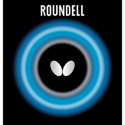 Накладка для настольного тенниса Butterfly Roundel с высокой степенью натяжения, черная, очень толстая 05860 (278)