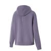 LiNing Fitness Series Sports Fashion Casual Universal Solid Color Zip-Up Hoodie Women Hoodies Dark-Grey Purple AWDU864-6