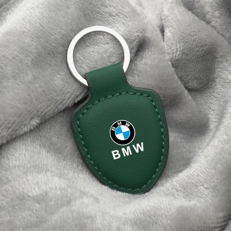 Car Vintage Leather Keyrings Styling Metal Logo Keychain for BMW X1 X3 X4 X5 E46 E90 F20 E60 E39 F10 M1 M2 M3 M5 M6 E87 M Power pdzp71
