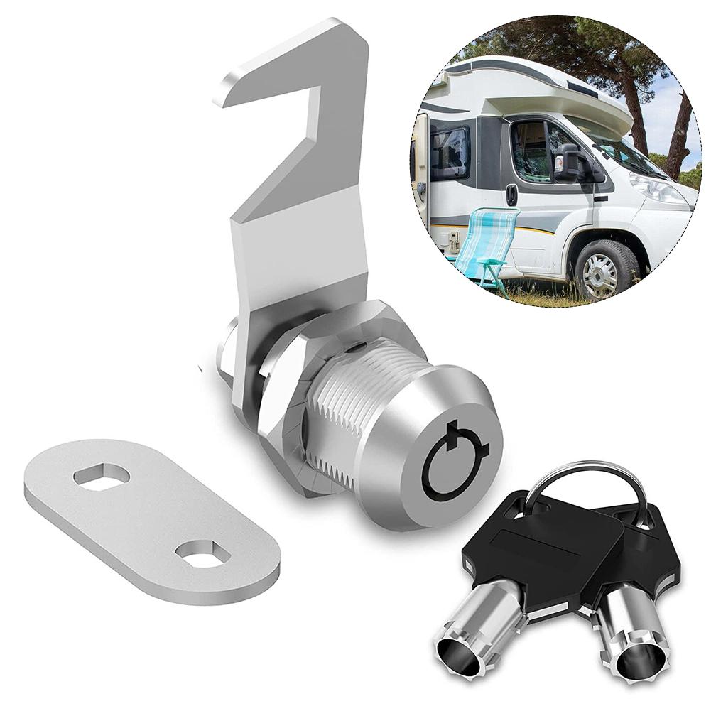 Замок для шкафа с ключами для RV Camper, почтовый ящик, ящик для инструментов, замок с язычком 16/30 мм, мебельная фурнитура для шкафчиков