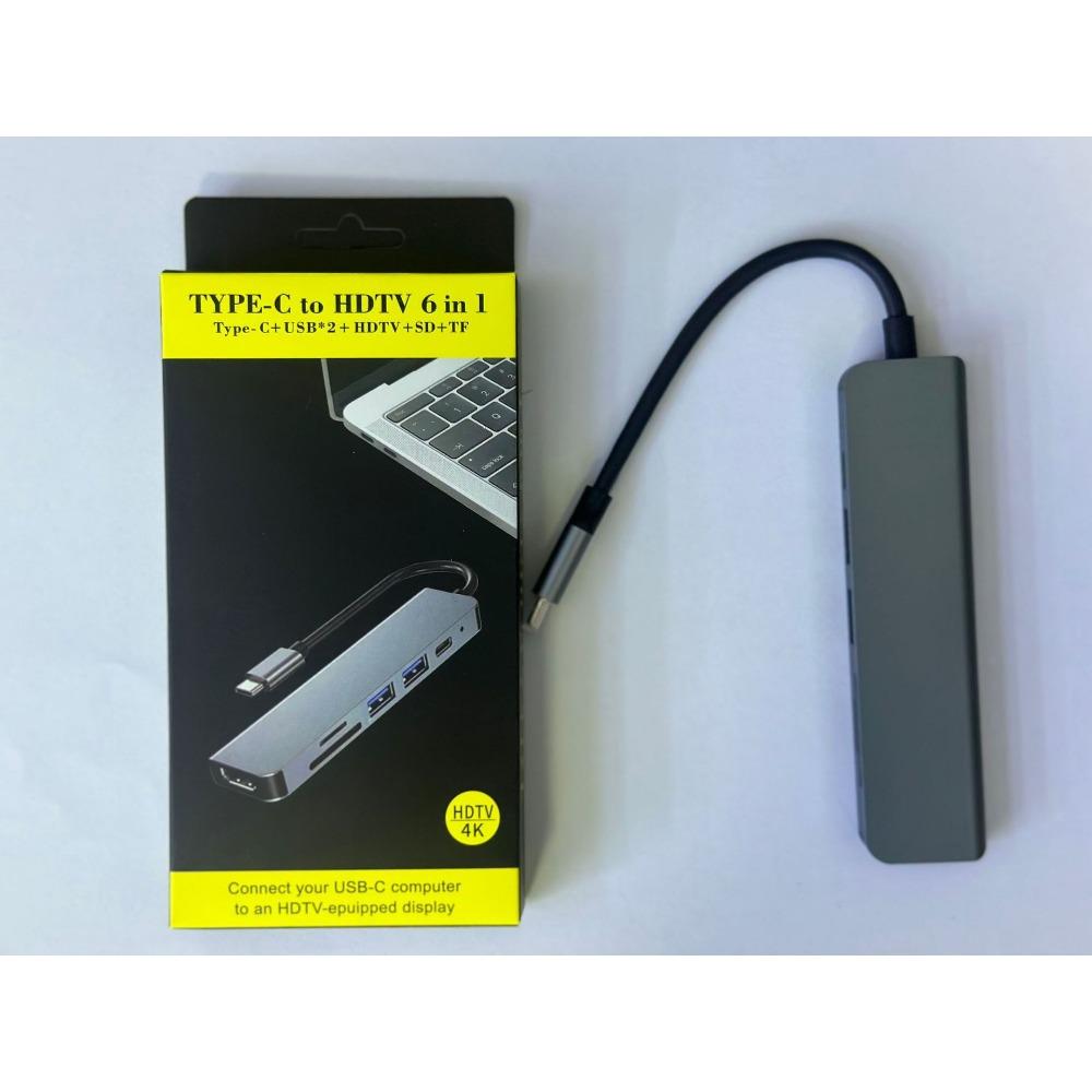 8 в 1 USB C Hub для MacBook iPhone с Ethernet USB SD Card Reader Type C адаптер Multiport Dock