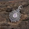 Adorable Rose Chalcedony Gemstone Jewelry, 925 Sterling Silver Pendant Jewelry, Handmade Gorgeous Pendant Gift For Women