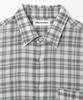 MILLO ARCHIVE Ombre Check Half Shirt [Grayish Green]